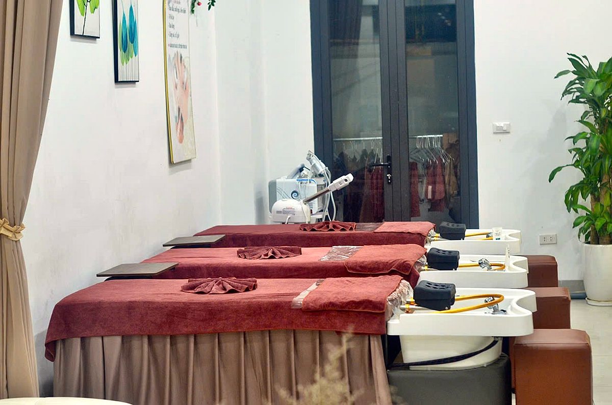 Khu gội đầu dưỡng sinh
