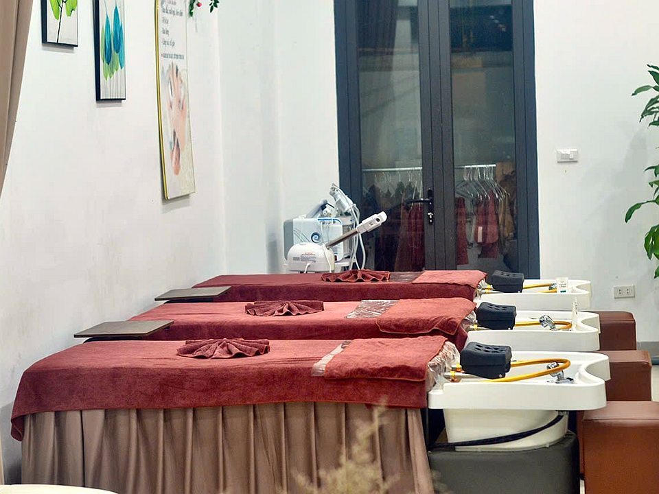 Giường gội đầu dưỡng sinh
